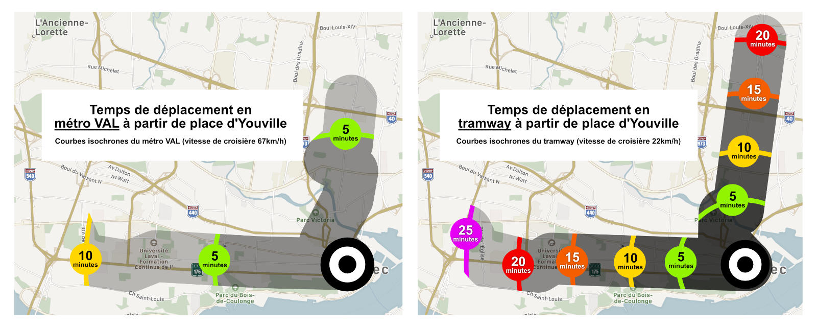 isochrone